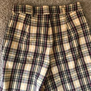 Forever 21 Pants - F21 high waisted plaid pants Forever 21 Pants - F21 high waisted plaid pants